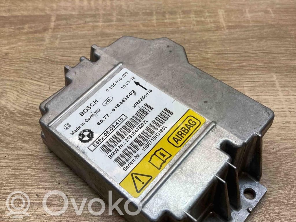 BMW 3 E90 E91 Unitate/modul de comandă airbaguri 
