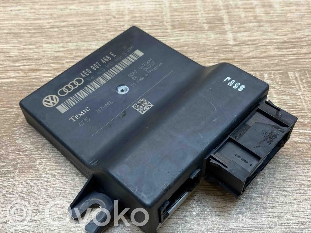 Audi A8 S8 D3 4E Gateway control module 