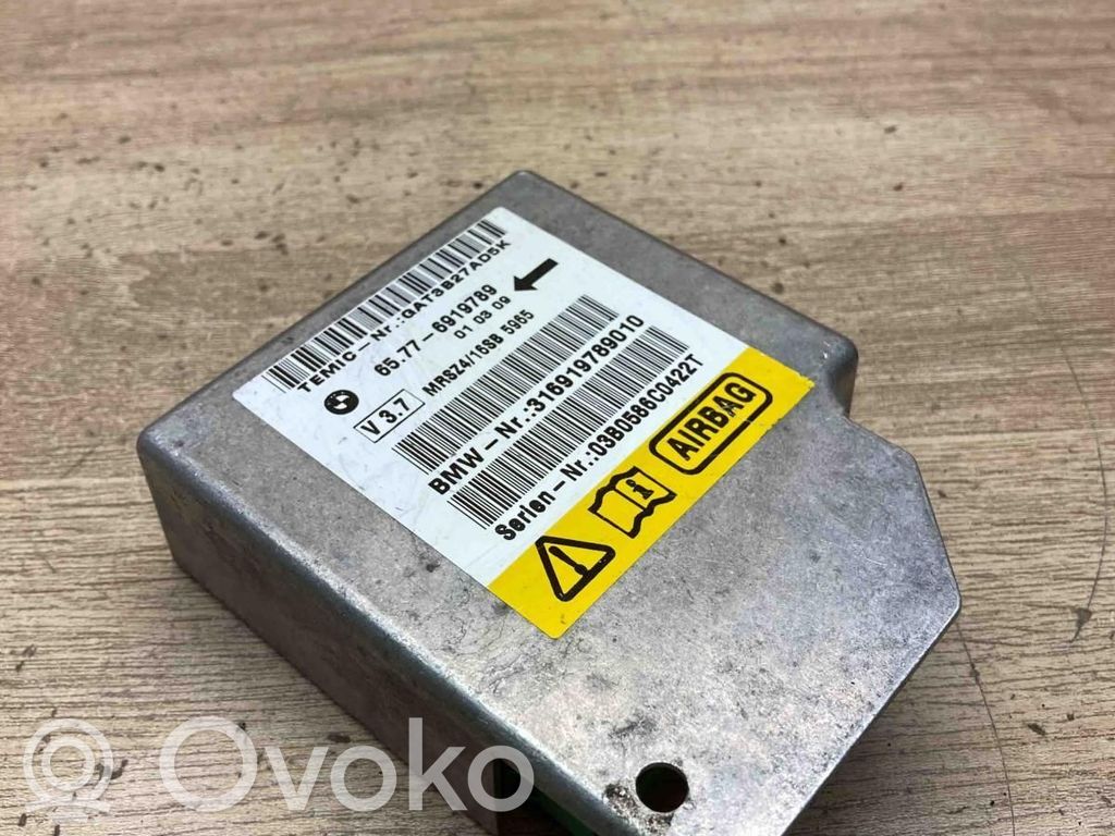 BMW 5 E39 Airbag control unit/module 