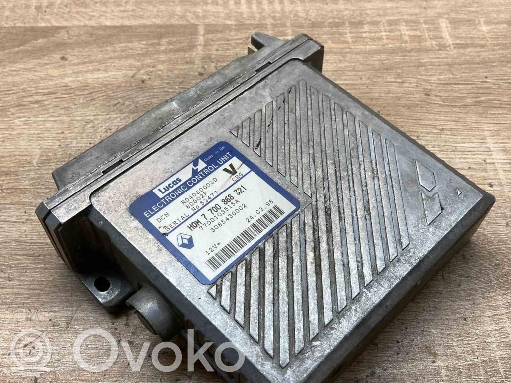 Volvo S40, V40 Engine control unit/module ECU 