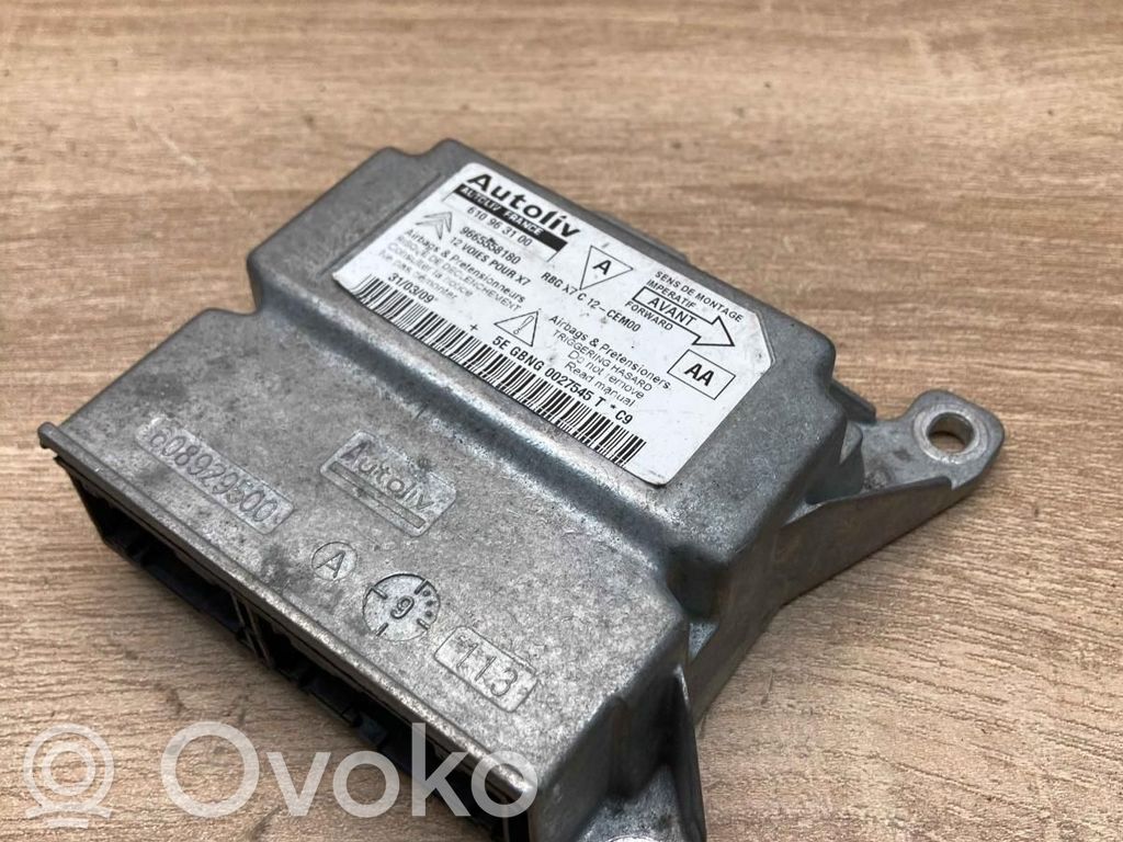 Citroen C5 Airbag control unit/module 