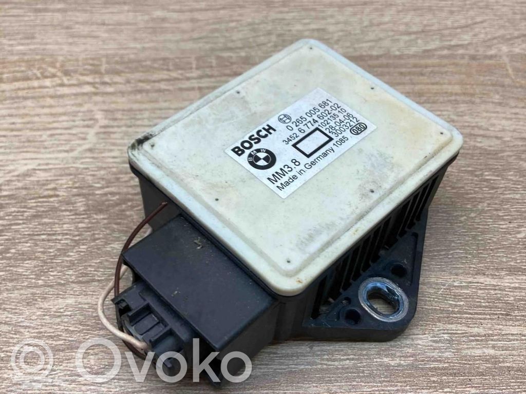 BMW 5 E60 E61 ESP acceleration yaw rate sensor 