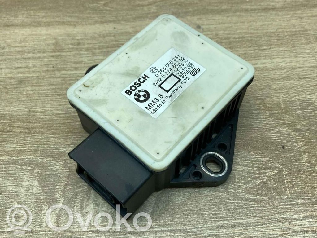 BMW 5 E60 E61 ESP acceleration yaw rate sensor 