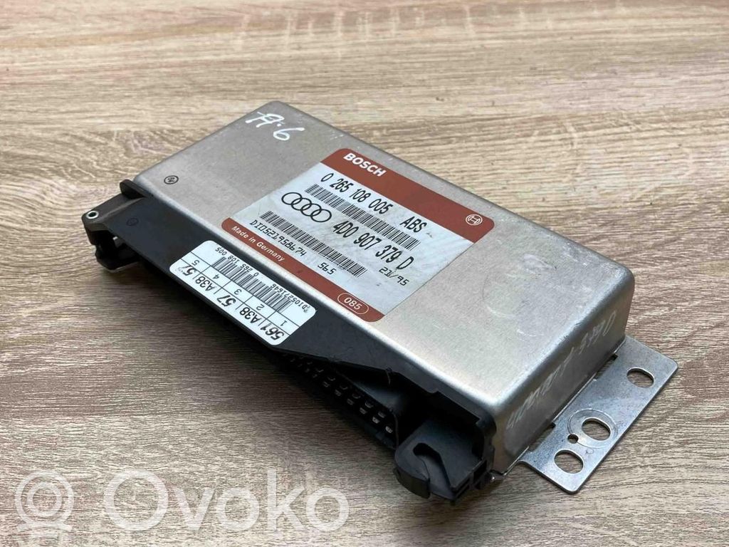ABS control unit/module   4D0907379D,0265108005,USED