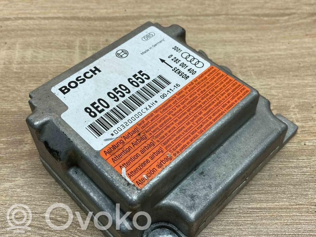 Audi A4 S4 B6 8E 8H Airbag control unit/module 