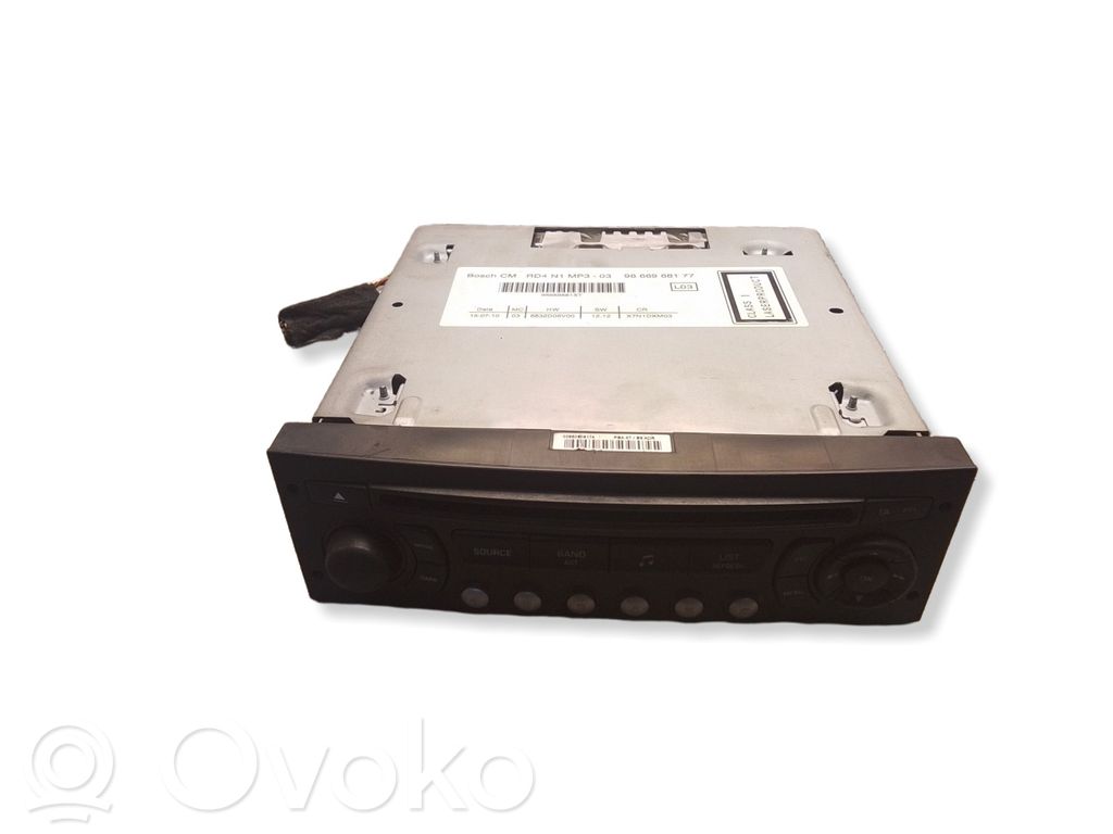 Panel / Radioodtwarzacz CD/DVD/GPS   9666968177,6832D06V00,96669681XT