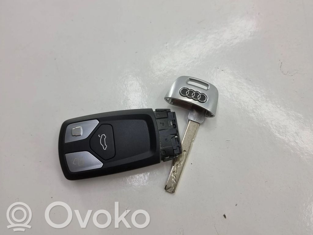Audi A4 S4 B9 Virta-avain/kortti 