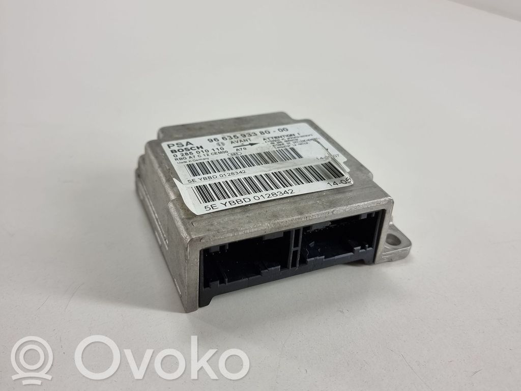 Peugeot 207 Airbag control unit/module 