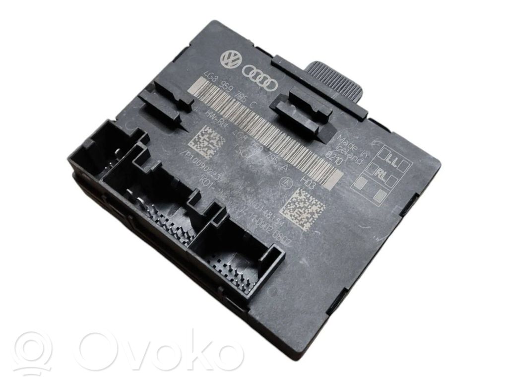 Audi A6 S6 C7 4G Unidad de control/módulo de la puerta 