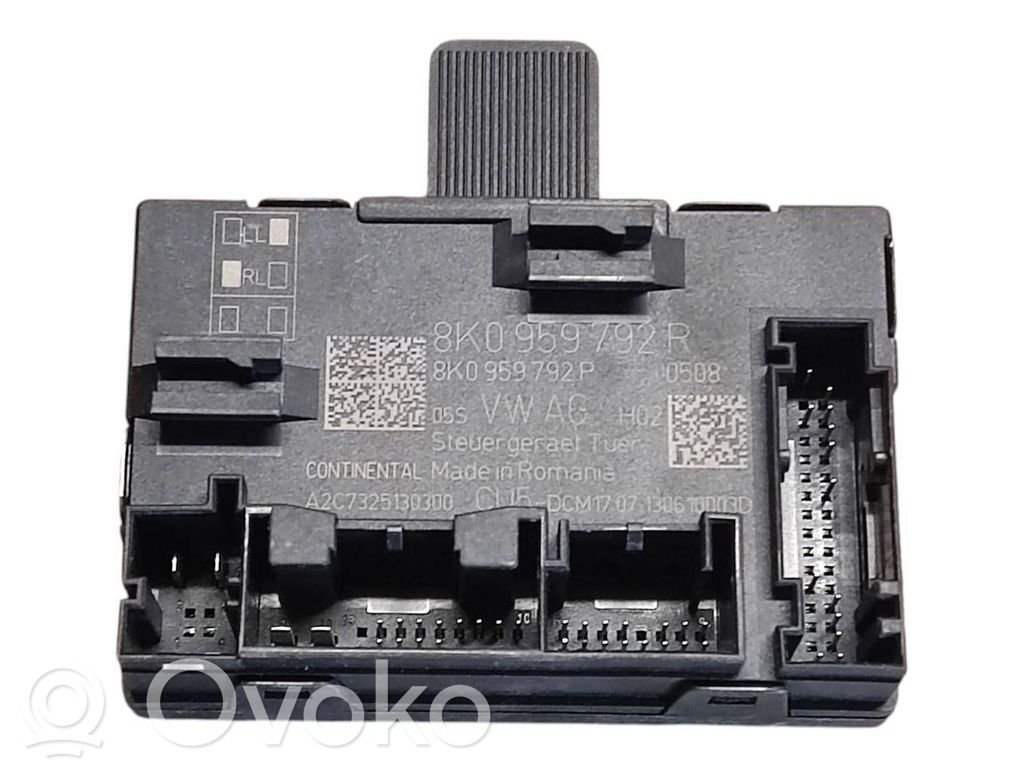 Audi A4 S4 B8 8K Unité de commande module de porte 