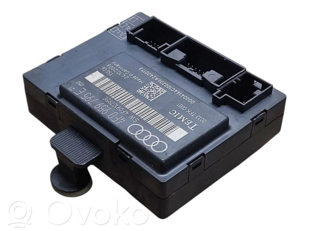 Audi A6 S6 C6 4F Door control unit/module 