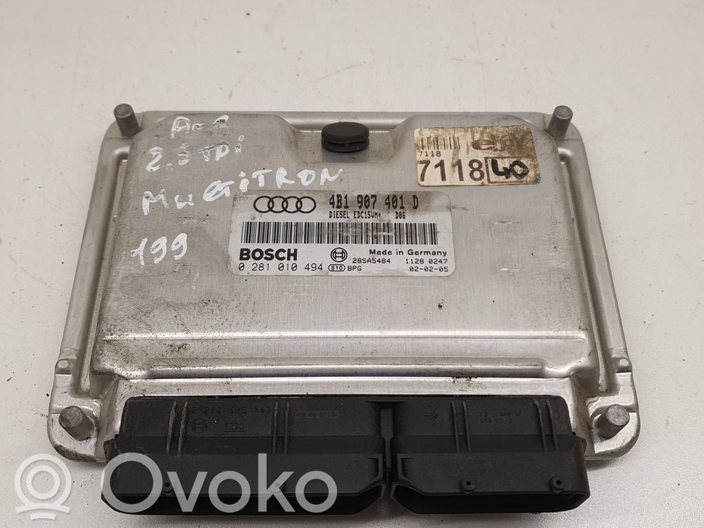 Audi A6 S6 C6 4F Engine control unit/module ECU 
