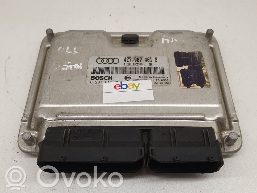 Audi A6 S6 C6 4F Engine control unit/module ECU 