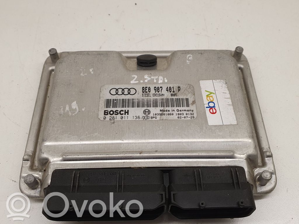 Audi A6 S6 C6 4F Engine control unit/module ECU 