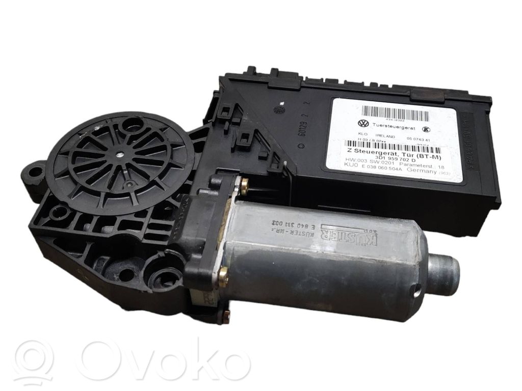 Volkswagen Phaeton Rear door window regulator motor 