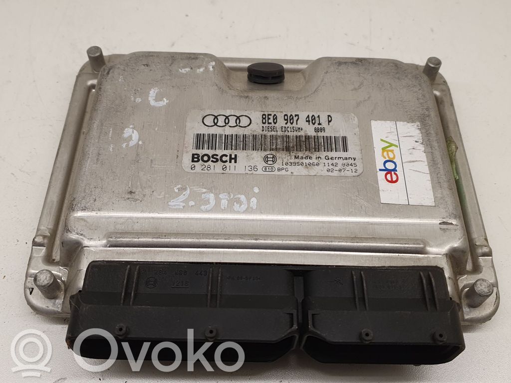 Audi A6 S6 C6 4F Engine control unit/module ECU 