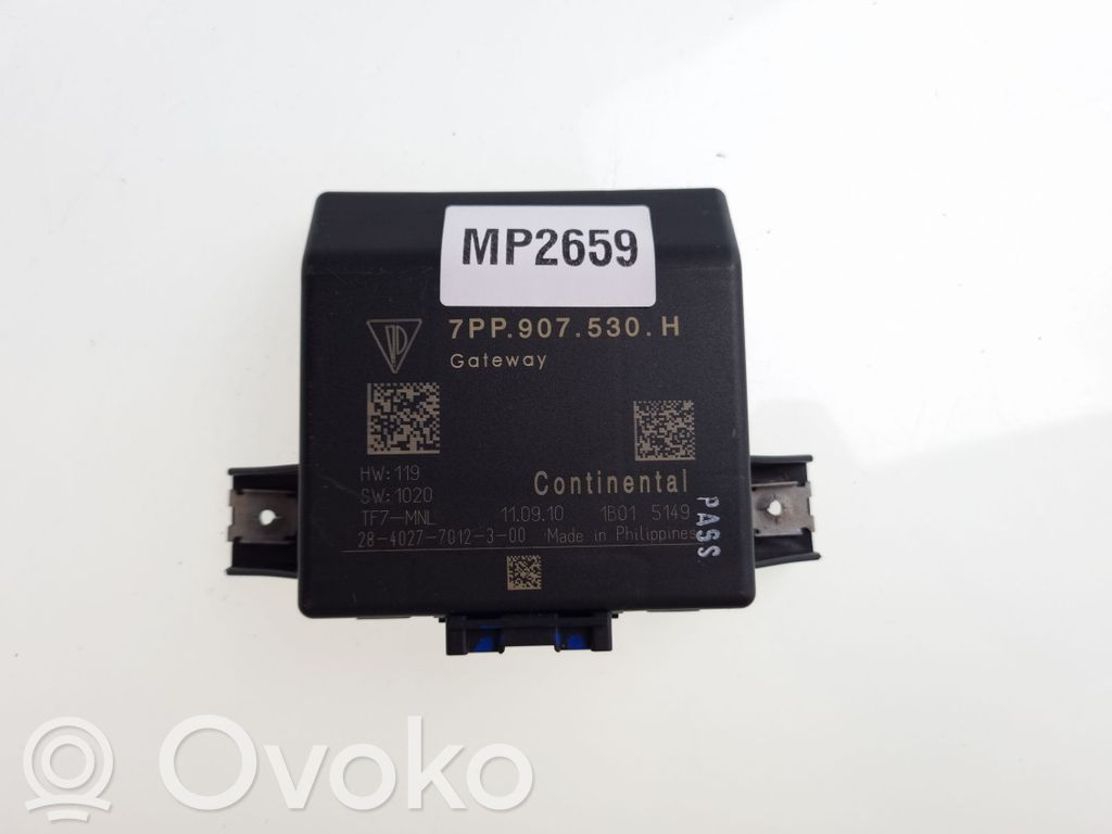 Porsche Cayenne (92A) Módulo de control Gateway 