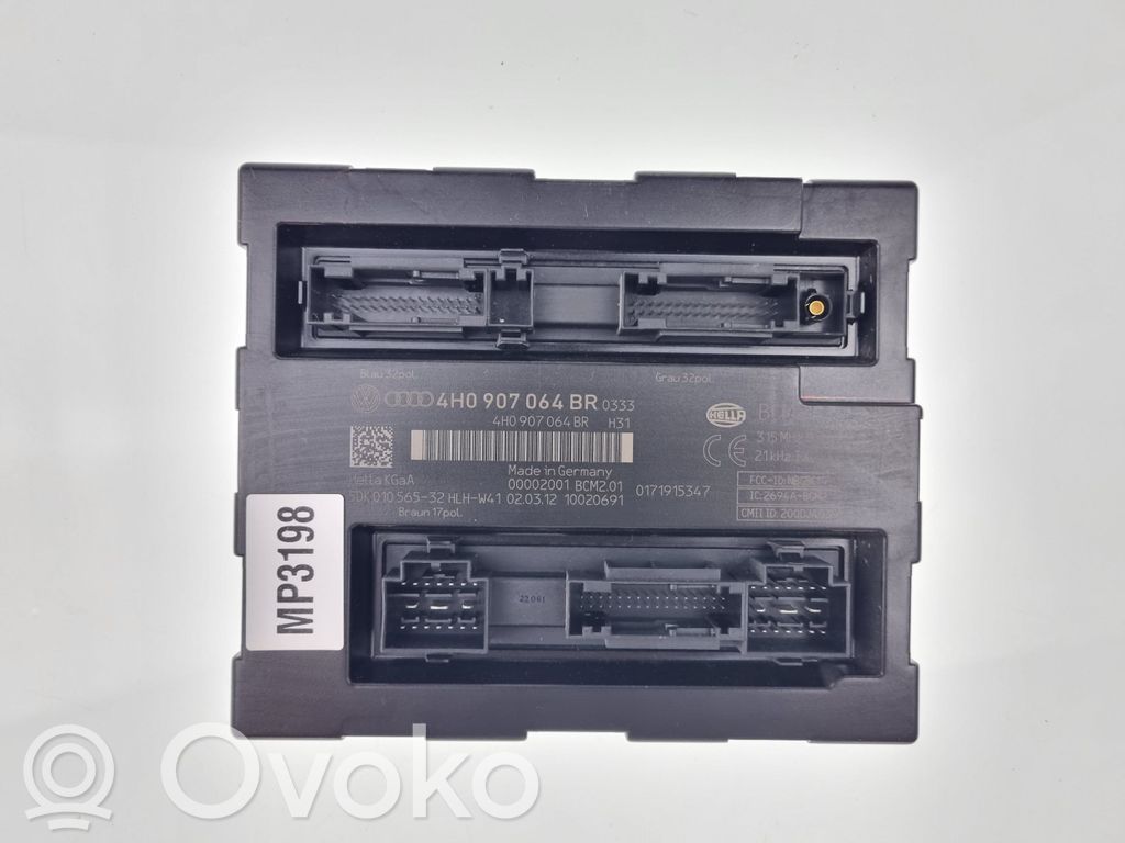 Audi A6 S6 C7 4G Module confort 
