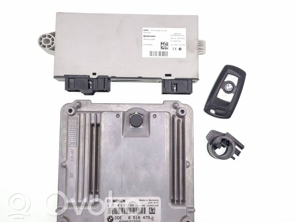BMW 5 F10 F11 Kit cu ECU motor și set închidere uși 