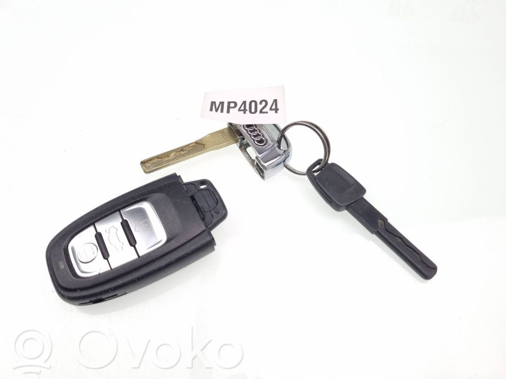 Audi A6 S6 C7 4G Užvedimo raktas (raktelis)/ kortelė 