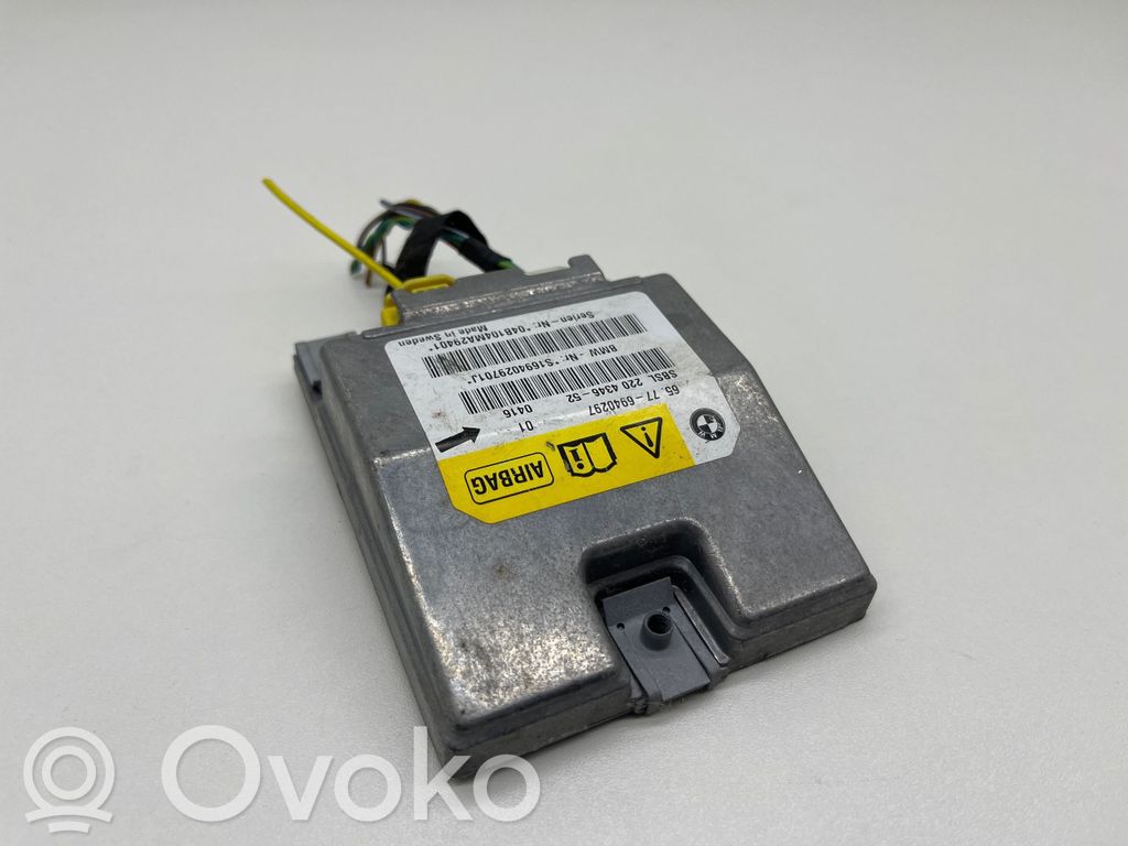 BMW 5 E60 E61 Turvatyynyn ohjainlaite/moduuli 