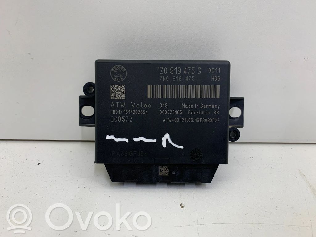 Skoda Yeti (5L) Unité de commande, module PDC aide au stationnement 