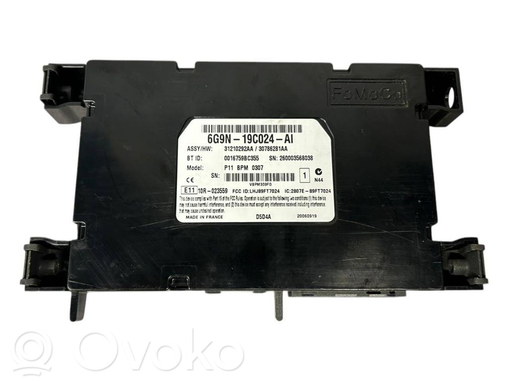 Volvo S80 Bluetoothin ohjainlaite/moduuli 