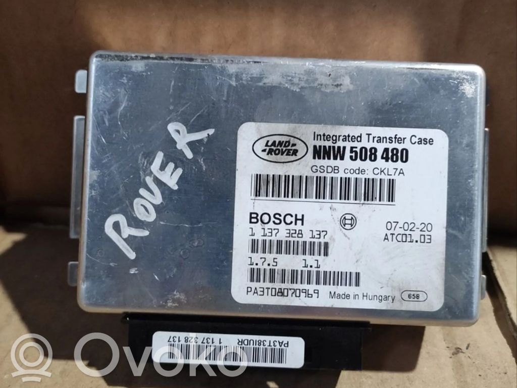 Land Rover Range Rover Sport L320 Vaihdelaatikon ohjainlaite/moduuli 