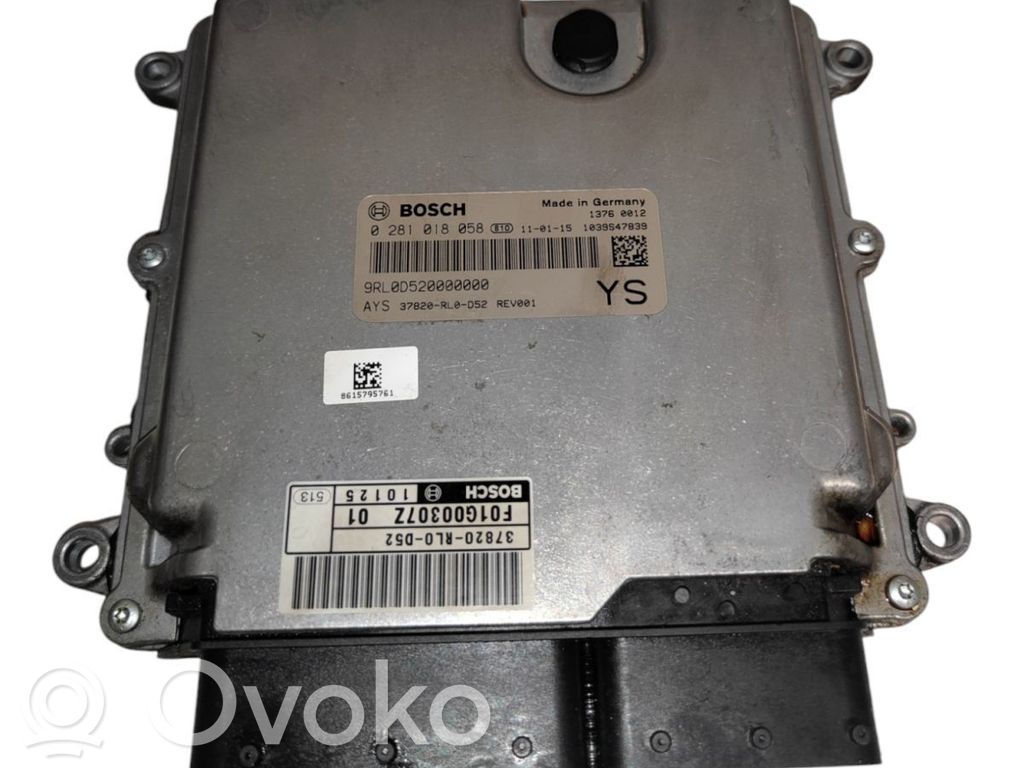 Honda Accord Engine control unit/module 