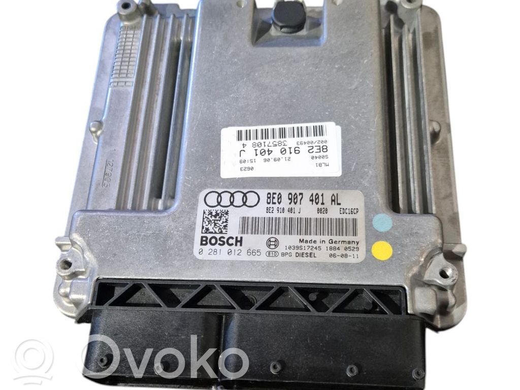 Audi A4 S4 B7 8E 8H Engine control unit/module 
