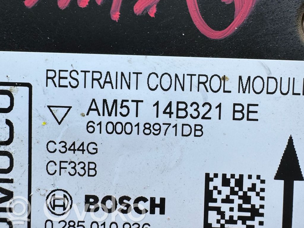 Sterownik / Moduł Airbag   AM5T14B321BE,0285010936,6100018971DB