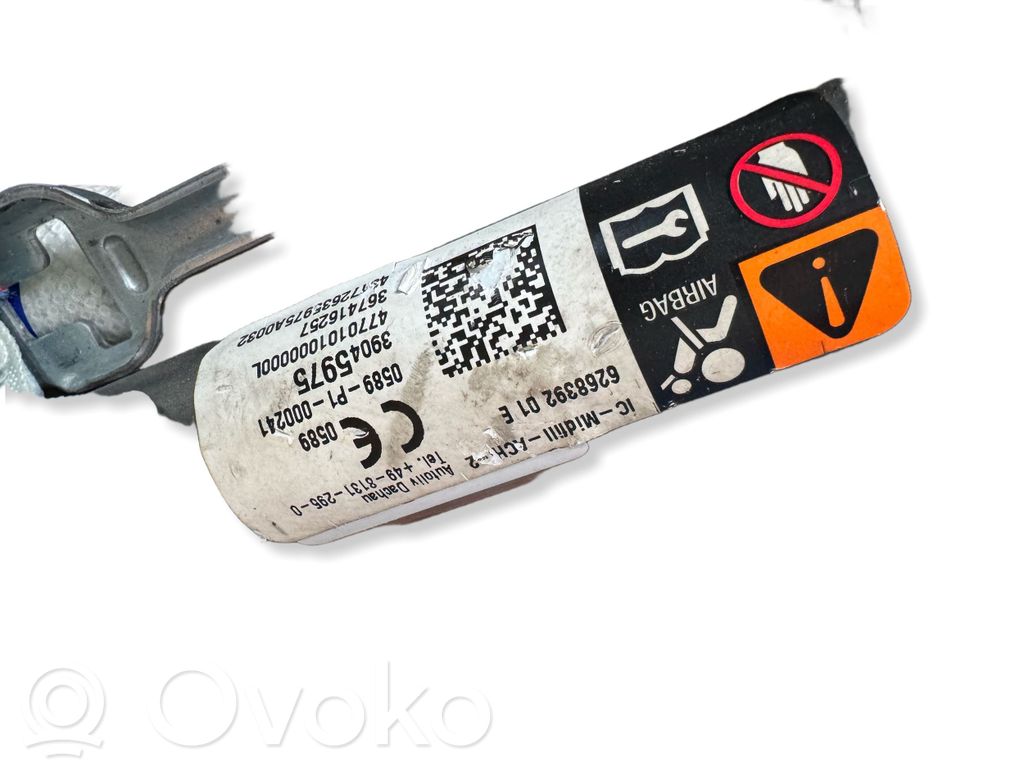 Opel Corsa E Airbag de toit 