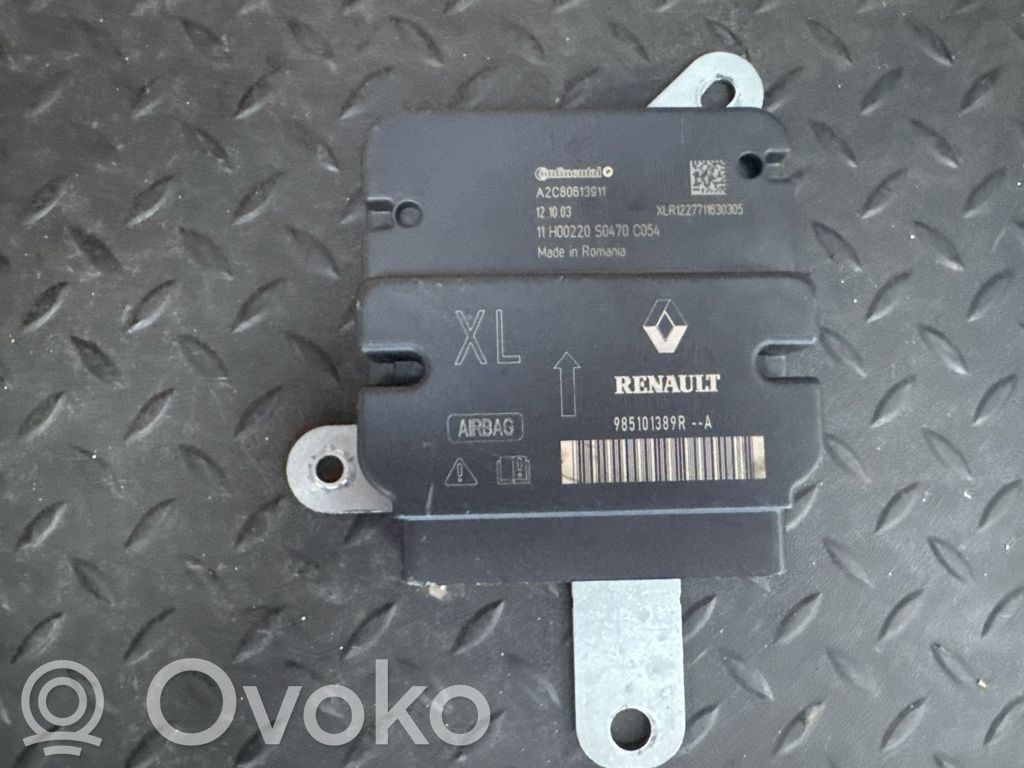 Renault Clio IV Unidad de control/módulo del Airbag 