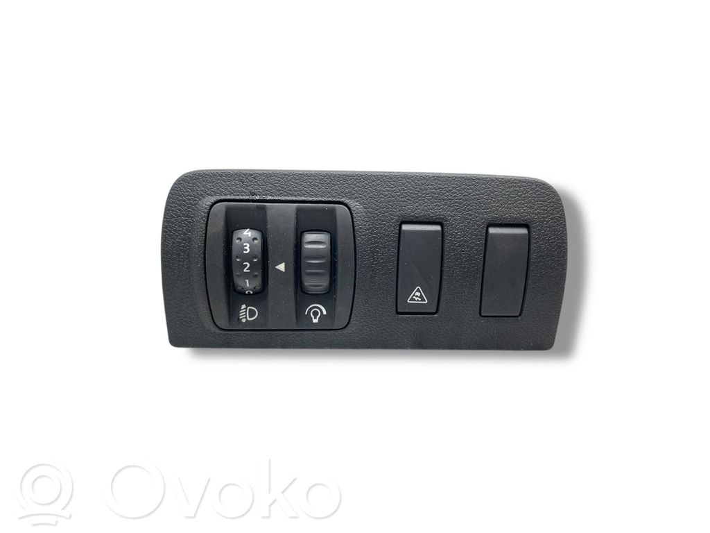 Renault Megane III Interruptor de control de altura del faro delantero 