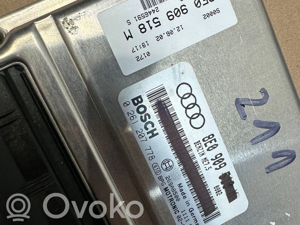 Audi A4 S4 B6 8E 8H Engine control unit/module 