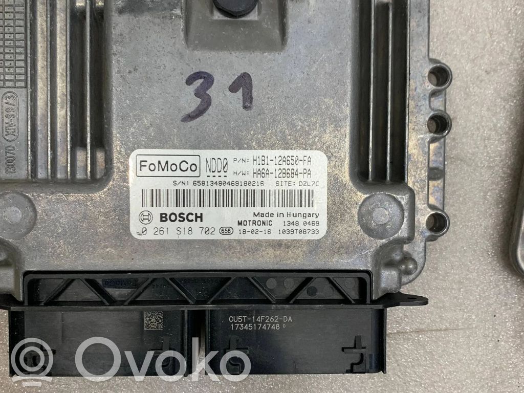 Ford Fiesta Moottorin ohjainlaite/moduuli 