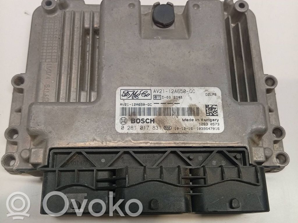 Ford Fiesta Calculateur moteur ECU 