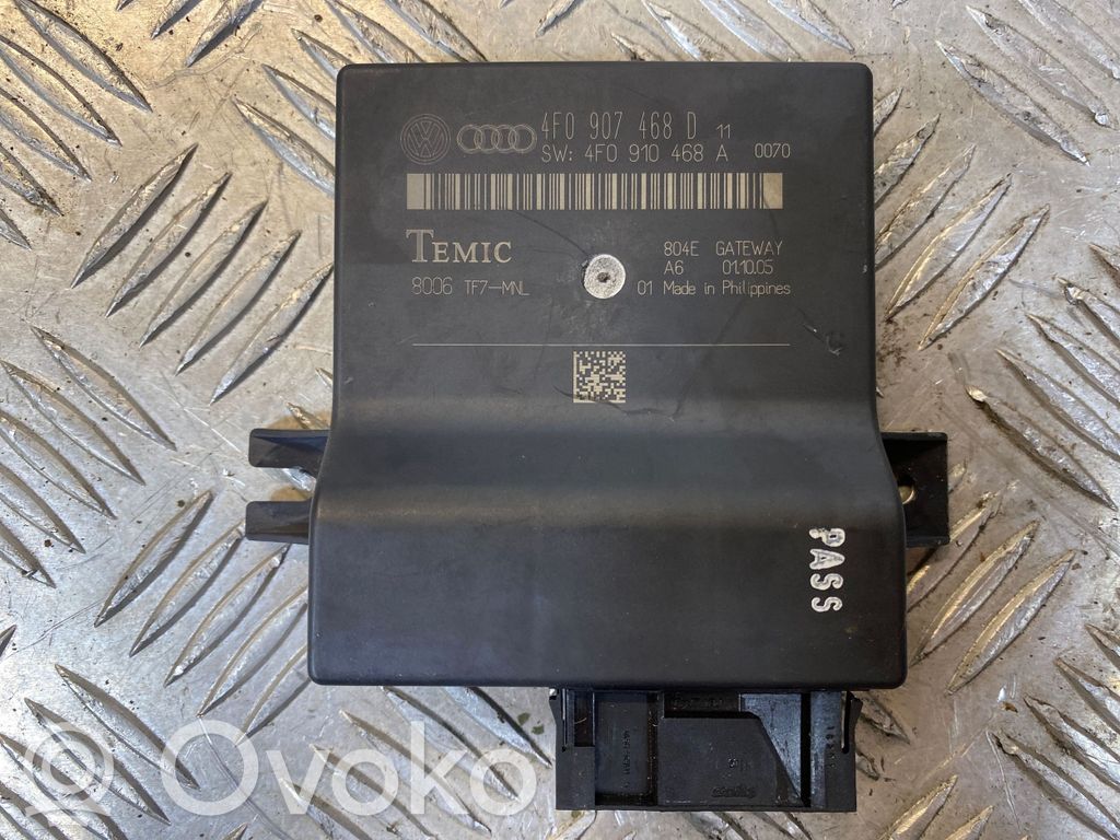 Módulo de control Gateway   4F0907468D,4F0910468A,8006TF7MNL