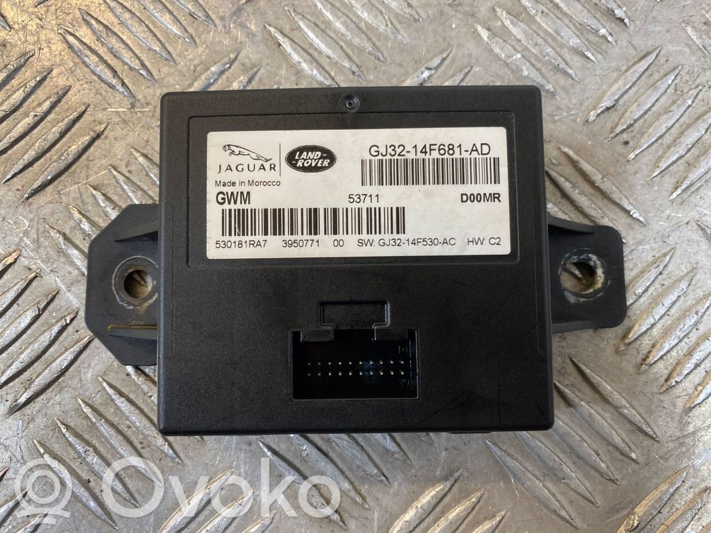 Land Rover Range Rover Evoque L538 Módulo de control Gateway 