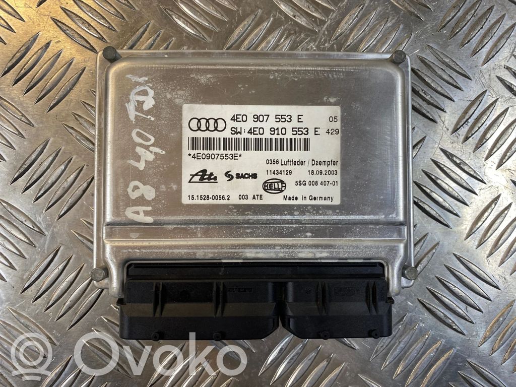 Module de commande suspension   4E0907553E,4E0910553E