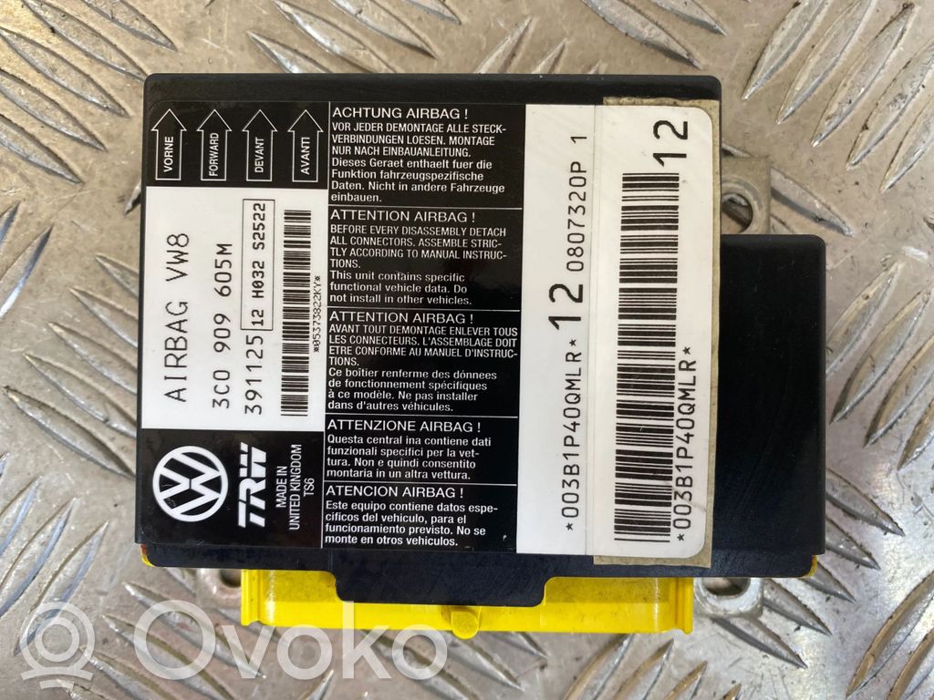 Centralina/modulo airbag   3C0909605M