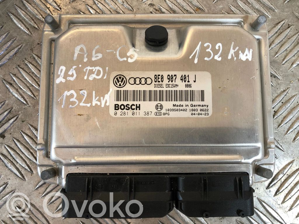 Audi A6 S6 C5 4B Engine control unit/module 