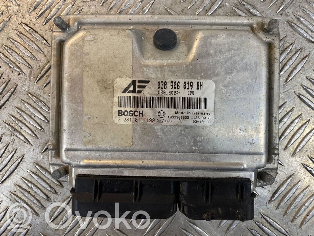 Seat Alhambra (Mk1) Engine control unit/module 