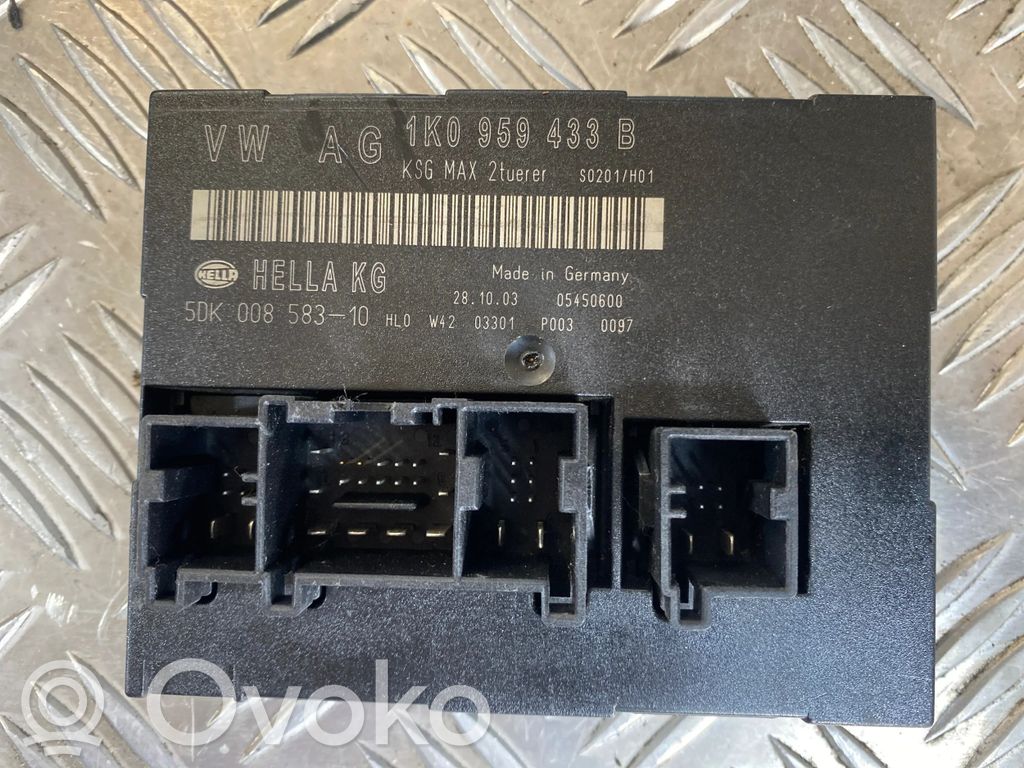 Moduł / Sterownik komfortu   1K0959433B,05450600,5DK00858310
