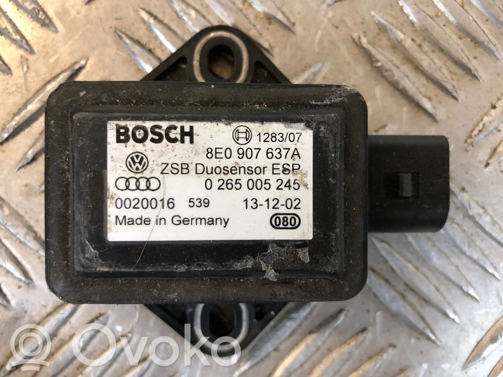 Audi A4 S4 B6 8E 8H Senzor de accelerație ESP 