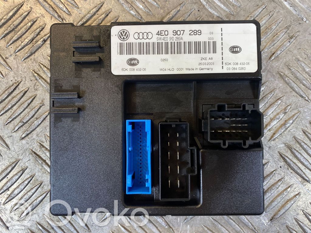 Module confort   4E0907289,5DK00843205,4E0910289A