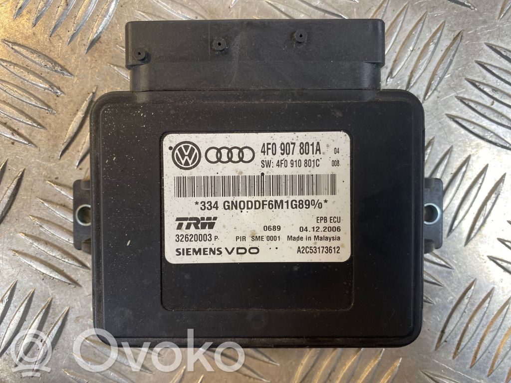 Audi A6 S6 C6 4F Unidad de control/módulo del sistema freno 