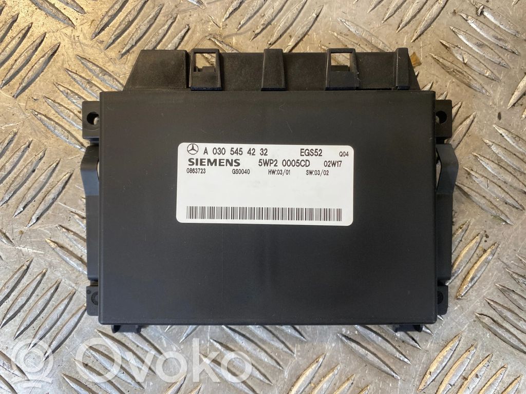 Mercedes-Benz CLK A209 C209 Unitate/modul de control cutie de viteze 