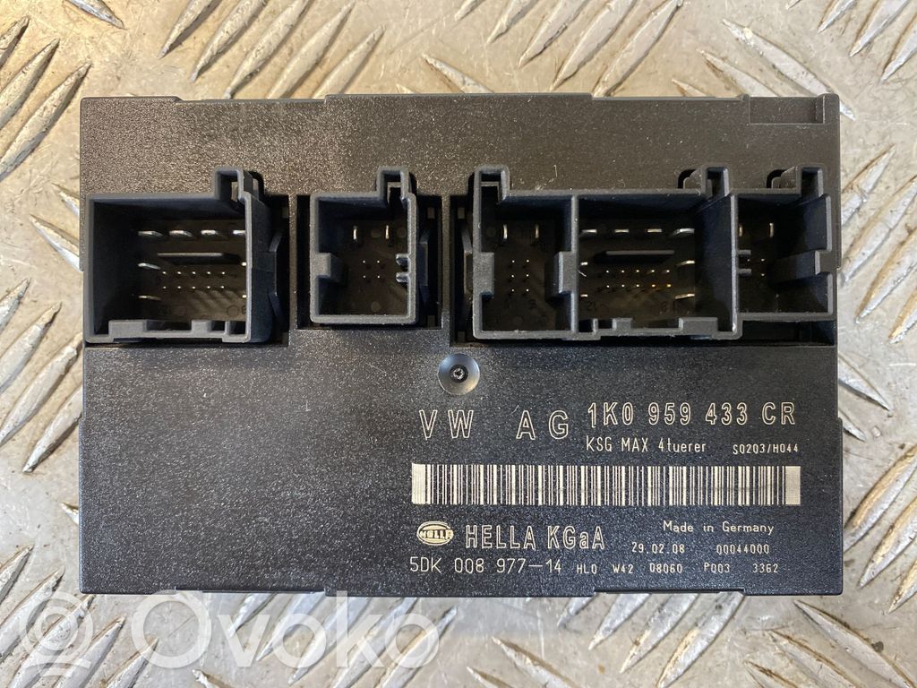 Moduł / Sterownik komfortu   1K0959433CR,00044000,5DK00897714