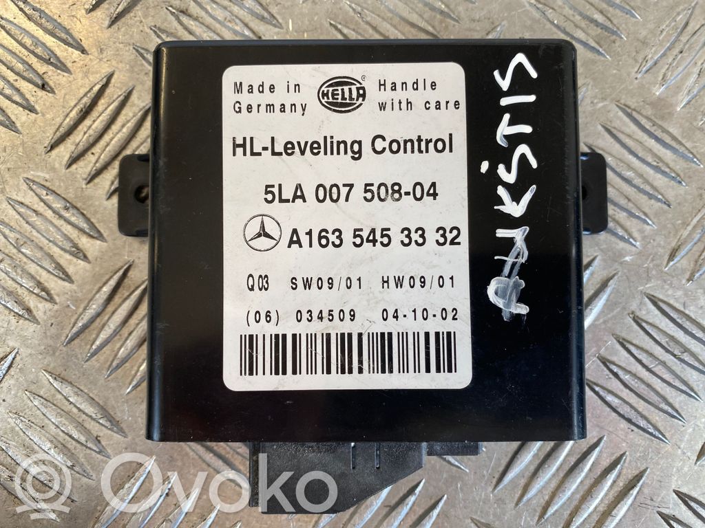 Mercedes-Benz ML W163 Sterownik / Moduł świateł LCM 